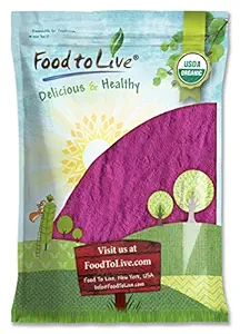 Nourriture pour vivre en poudre de jus de currant noir biologique, 8 livres — Non-OGM, Raw, Kosher, Vegan Superfood, Bulk, Riche en antioxydants, Idéal pour les jus, boissons et smoothies, Contient Maltodextrine