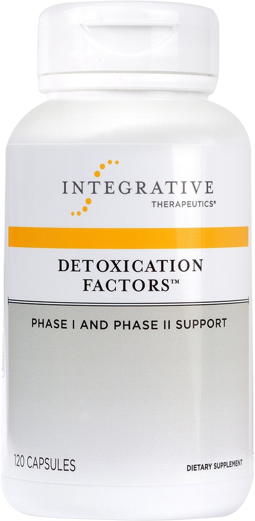 Integrative Therapeutics - Detoxication Factors - Phase I and II Detoxication Support - 120 Capsules