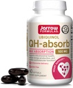 Formules de Jarrow QH-Absorb, 100 mg, complément alimentaire Ubiquinol pour une fonction cardiovasculaire saine, 60 softgels, 60 jours d'approvisionnement
