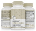 Shroom Bloom Mushroom Supplement - 10 Mushrooms Complex - Lions Mane, Reishi, Chaga, Cordyceps - Nootropic Brain Supplements Memory & Focus - Immune Booster - Natural Energy & Calm Focus Pills
