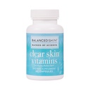 Vitamines claires de la peau pour les femmes et les hommes - Supplément pour un contrôle sain de la peau et de l'acné* - Patentés et dermatologues ont développé des pilules d'acné hormonale et kystique