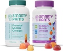 SmartyPants Gommies multivitamines prénatales et pour nourrissons: Omega 3 Huile de poisson (EPA/DHA), Biotine, Méthylfolate, Vitamine D3, C, Vitamine B12, B6, A, K & Zinc pour le soutien immunitaire (30 jours)