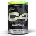 Cellucor C4 Ultimate Strength Pre Workout Powder - Tri-Stim Experience 300mg Caféine+TeaCrine+Dynamine - Créatine & Beta-Alanine - Supplément énergie pour les hommes et les femmes - Pomme verte aigre, 20 portions