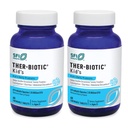 Klaire Labs SFI Health Ther-Biotic Kids Chewable Probiotic - GI Health + Immune Support for Kids - Chewable 25b CFU Lactobacillus + Bifidobacterium - Hypoallergenic, Dairy-Free (60 Tablets / 2 Pack)