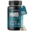 HMB Capsules 2000mg - HMB Supplements for Men and Women - Calcium B-Hydroxy B-Methylbutyrate Monohydrate - 90 Capsules - Supports Muscle Protein Synthesis - Vegan, Non-GMO, Gluten Free - 30 Servings