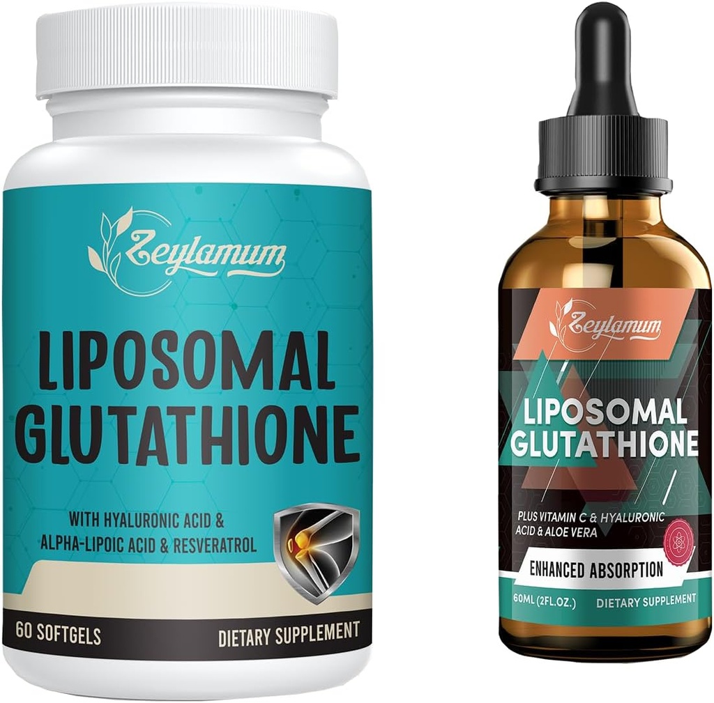 Glutathion liposomique 1P et Glutathion liposomique liquide 1P