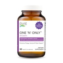 PURE ESSENCE LABS Un N seulement multivitamine pour les femmes, naturel un supplément à base de plantes par jour avec la vitamine D3, B12, et la biotine avec des aliments entiers, 30 comprimés