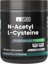 INGRÉDIENTS ORIGINAL DE PURE Poudre de NAC, 12,8 oz, N-acétyl L-Cysteine, acide amino, toujours pur