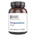 Pregnenolone 30 mg - Hormone Support - Memory Support & Brain Supplement - Gluten Free & Non-Dairy - 60 Tablets