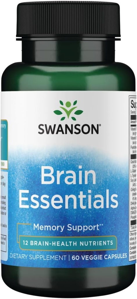 Swanson Cerveau Essentiels 60 gélules
