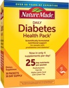 Nature Made Daily Diabetes Health Pack, Dietary Supplement for Nutritional Support, 30 Packets, 30 Day Supply