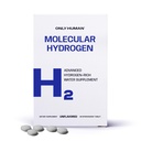 H2 Molecular Hydrogen Water Tablets with Magnesium | 12PPM Hydrogen Tablets for Drinking Water | Unflavored Dietary Supplement | Gluten, Sugar & Soy Free | Made in The USA | 30 Tabs | Only Human