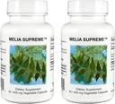 Supreme Nutrition Melia Supreme, 60 gélules de Neem Leaf en poudre pure (paquet de 2)