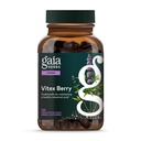 Gaia Herbs Vitex Berry - soutient l'équilibre hormonal et la fertilité pour les femmes - Progestérone saine pour la santé menstruelle - 120 bouchons végétaliens (approvisionnement de 60 jours)