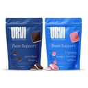 URVI® Brain & Focus Gummies – Lions Mane, Panax Ginseng, Caffeine, L-Tyrosine, Acetyl L-Carnitine (ALCAR), Methyl Folate (Quatrefolic®), Vitamin B12 & Iodine – 2 x 60