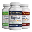 VITASUPPORTMD Family Health Bundle with Diosmin Hesperidin 1000mg, Selenium, Vitamin D3, Horse Chestnut, Micronized Purified Flavonoid Fraction, Healthy Legs, 180 Capsules