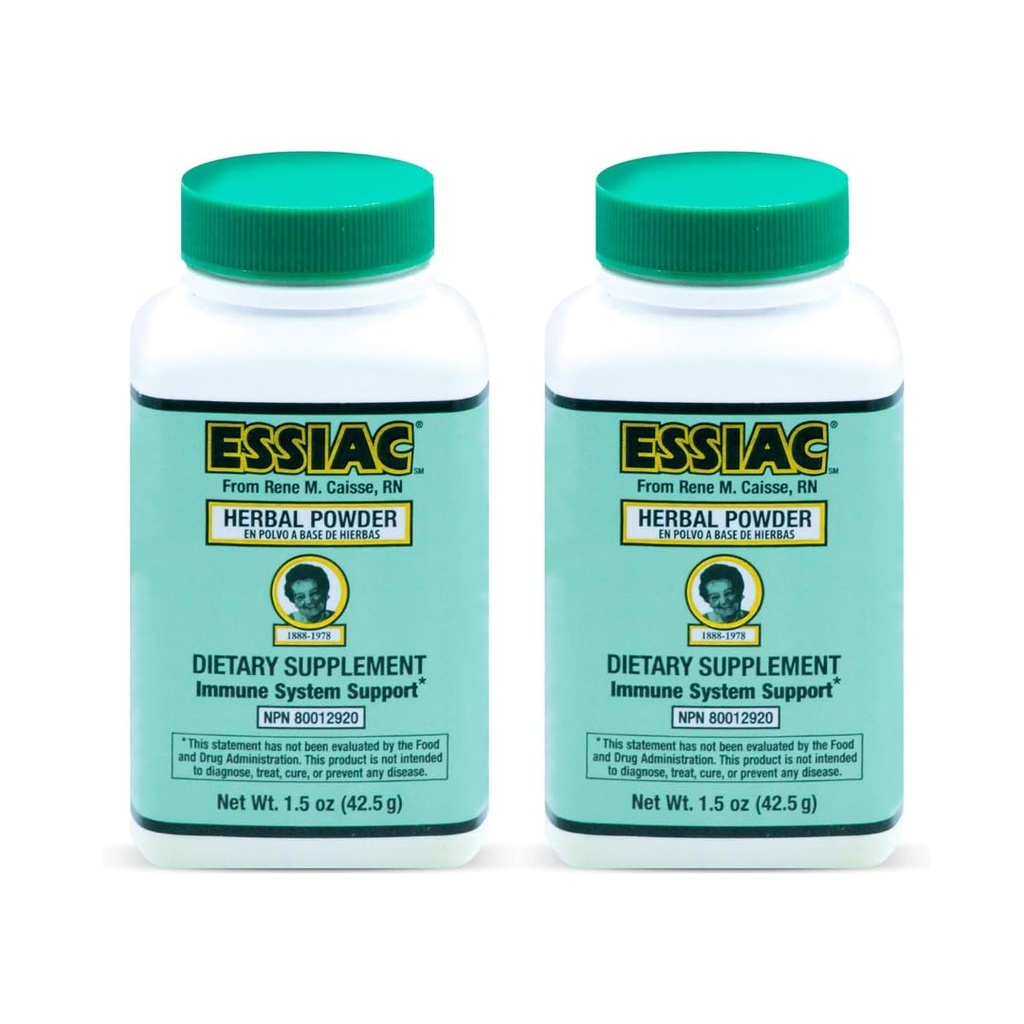 Essiac Original Herbal Tea Powder – 1.5 oz Bottle | Powerful Antioxidant Blend to Help Promote Overall Health & Well-Being | Original Formula from 1922 (Pack of 2)
