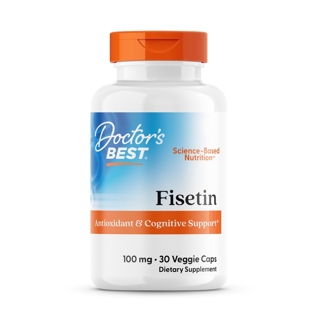 Doctor's Best Fisetin featuring Novusetin100 Mg, 30 Count