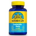 Nature’s Life Icelandic Kelp 41 mg - Iodine Tablets, Sea Kelp Seaweed Supplement for Thyroid Support, Natural, Gluten Free, Non-GMO Green Superfood, 225 mcg Iodine Pills - 500 Tablets (500 Servings)