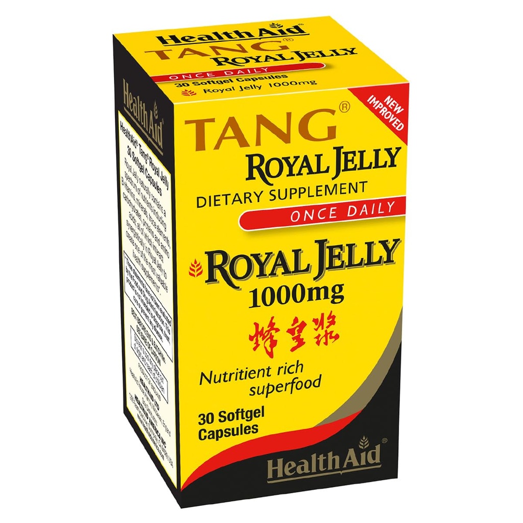 Aide à la santé, Tang Royal Jelly 1000mg, 30 Capsules Softgel