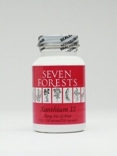 Xanthium 12 By Seven Forests, 100 Tablets, 700 Mg. Each