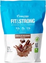 Evolution Advance Nutrition Fit & Strong - Pure Whey Protéine Poudre avec BCAA, 100% gazonné, absorption rapide et digestion rapide pour la récupération optimale des muscles, saveur naturelle – 2 livres (chocolat)