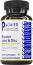 Premier Research Labs Joint & Disc Support Supplément - pour les hommes et les femmes, la glucosamine, la mobilité articulaire et la santé musculaire, la réparation du cartilage, sans gluten, d'origine végétale - 90 capsules