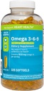 Omega 3-6-9 Dietary Supplement (325 ct.) - Promote Visual Function and Eye Health - Support Heart, Cardiovascular Health, Healthy Skin, Hair and Overall Health (Omega 3-6-9)