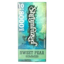 Shrumfuzed Proprietary Nootropic Gummy | Lion's Mane, Reishi, Chaga, and Cordycep Nootropic Mushroom Blend (10, Sweet Pear)