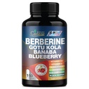 Cadane Premium Berberine Extract - Supplément Berberine 10in1 avec Gotu Kola, Banaba Leaf & More - 150 Capsules pour le support du système immunitaire et de digestion