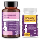 Économisez 10% sur le pack de bien-être des femmes – Myo-Inositol & D-Chiro Inositol + Probiotiques vaginaux complets pour l'équilibre hormonal, le gut et la santé vaginale