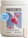 Needed. Multivitamin with Choline Capsules for Prenatal, Pregnancy, Breastfeeding, Postpartum | Expertly-Formulated & Third-Party Tested| 30-Day Supply