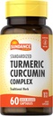 Sundance Turmeric Curcumin Complex (complexe de curcumine) 60 Capsules à libération rapide (complément à base de plantes traditionnelles) Formule sans OGM et sans gluten