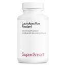 Supersmart - Lactobacillus Reuteri 5 Billion CFU per Day - Probiotic Supplement | Non-GMO & Gluten Free - 120 DR Capsules