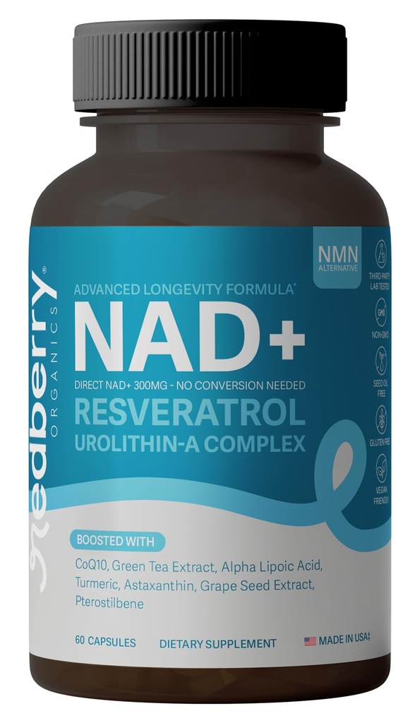 Direct NAD+ Supplement, 60 Capsules