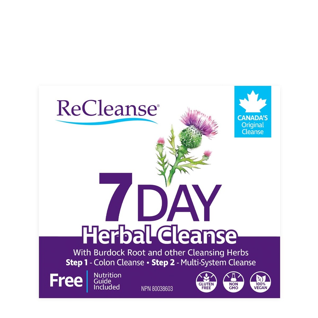 Prairie Naturals Recleanse 7 Day Herbal Cleanse Kit, 3.5 Ounce