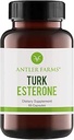 Fermes Antler - 100% Pure Turkestérone, 60 Capsules, 500mg – Ajuga Turkestanica Extrait Std. à 10% Turkestérone, Hommes Soutien de la santé puissant supplément antioxydant