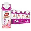 BOOST Breeze boisson nutritionnelle claire - 250 Calories - 19 Vitamines et minéraux - 9 g Protéines – boisson nutritionnelle claire enrichie avec vitamine A et zinc - Farine de baie sauvage - 8 fl oz (paquet de 24)
