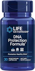 Formule de protection de l'ADN pour l'extension de la vie, soutien de la santé de l'ADN, nutrition axée, antioxydants, houblon, cresson, chlorophylline, zinc, une fois par jour, sans gluten, sans OGM, 60 softgels