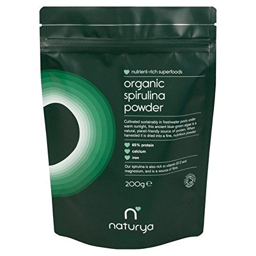 Naturya Organic Spirulina Powder - 200g (0.44lbs)