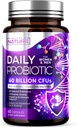Built by Nature Probiotic for Women & Men – 60 Billion CFU, 10 Strains + Prebiotics & Digestive Enzymes – Supports Digestive, Immune, Reduce Gas & Bloating – Shelf Stable, Non-GMO - 60 Capsules