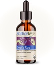 Motherlove Chèvres Rue (2 Once Teincture) Supplément d'allaitement pour le développement des tissus mammaires et l'optimisation de l'approvisionnement en lait maternel – USDA certifié biologique, végétalien, casher, sans soja