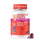 SmartyPants Enfants Probiotiques et prébiotiques Gommies pour la santé digestive: Supplément santé Gut, cliniquement étudié Prébiotique pour le soutien immunitaire, raisin, 60 comte (30 jours d'approvisionnement)