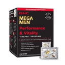 GNC Mega Men Performance and Vitality Vitapak Program for Men, Convenient Complete Nutrition, 5 Products in 1 Pack, Circulation, Blood Flow, Stronger Drive - New & Improved - 30 Packs