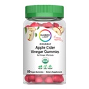 Rainbow Light Apple Cider Vinegar Gummies 500 mg | 50 Count | Delicious Apple Flavor | with No Vinegar Aftertaste | USDA Organic | Vegan, Non-GMO, Gluten Free