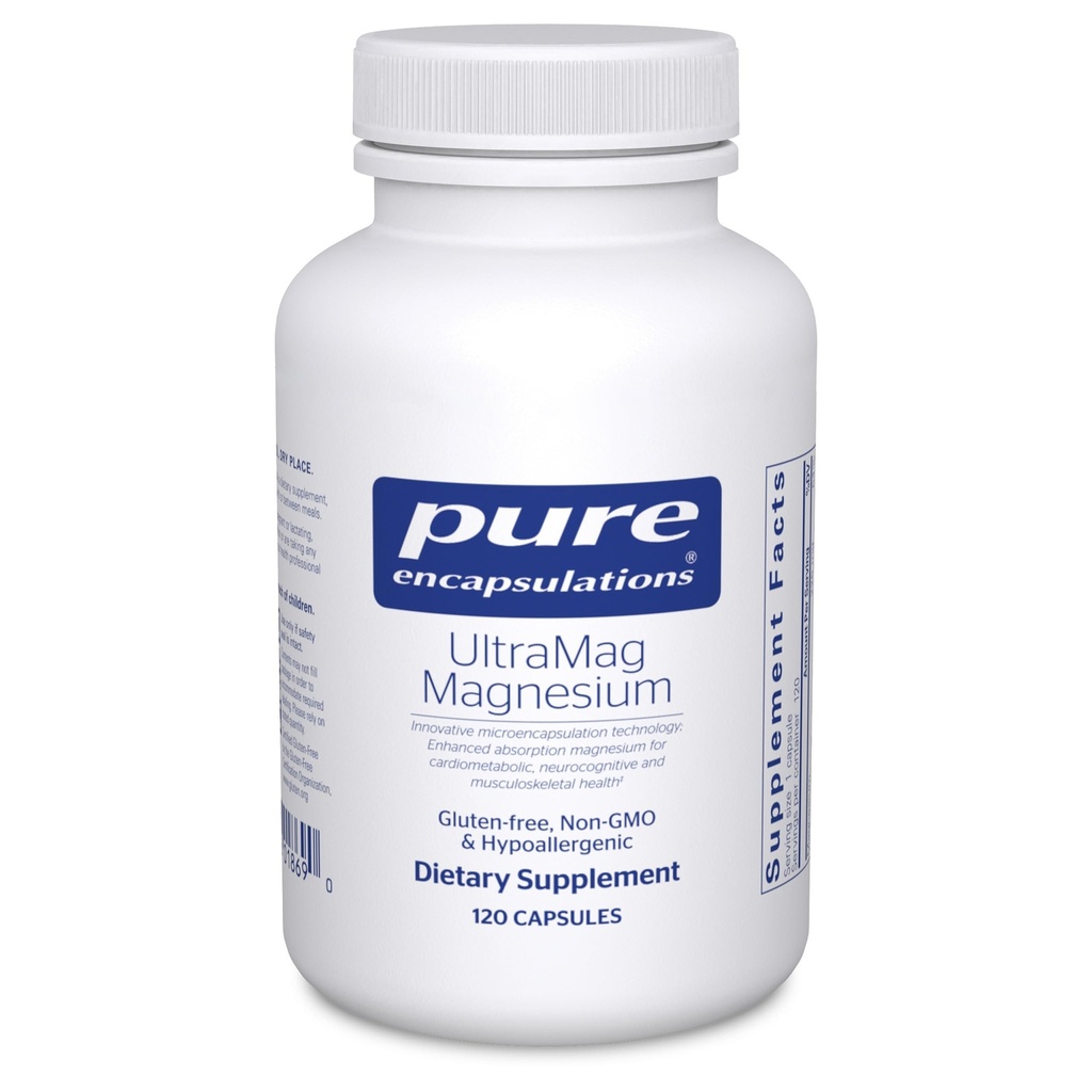 Pure Encapsulations UltraMag Magnesium, 120 Capsules