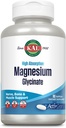 KAL Magnesium Glycinate ActivGels 315mg, High Absorption Magnesium Supplement for Muscle, Nerve & Bone Health Support, Non-GMO, Gluten Free, 30 Servings, 90 Softgels