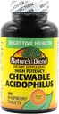 Nature's Blend Acidophilus Probiotic Supplement - 100 High Potency Capsules - Digestive Health, Gut Flora Balance