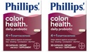 Phillips'’ Colon Health Daily Probiotic Supplement, 30 Count (Pack of 2)