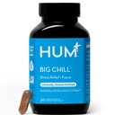 HUM Big Chill Rhodiola Rosea Supplement, Adaptogenic Herbal Calm Supplement, Support for Focus, Calming and Adrenal Health Balance with 500mg Rhodiola Rosea Extract, Gluten Free, 30 Vegan Capsules